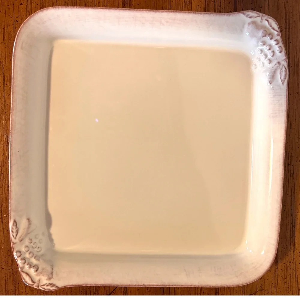 Casafina Casa Stone Madeira Harvest Baking Dish Set Portugal Hand Painted Rustic